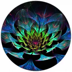 Essbares Papier Mandala Kaleidoskop 19,5 cm