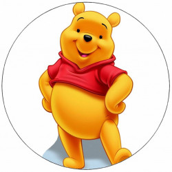 Essbares Papier Winnie Puuh 19,5 cm