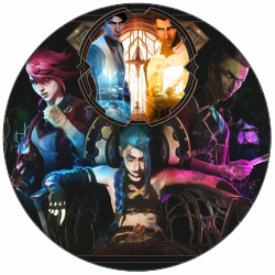 Essbares Papier Arcane (League of Legends) 19,5 cm