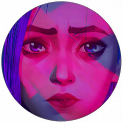 Essbares Papier Arcane (League of Legends) Caitlyn 19,5 cm