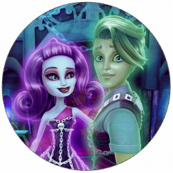 Essbares Papier Monster High Puppe 19,5 cm