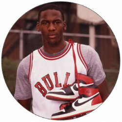 essbares Papier Michael Jordan 19,5 cm