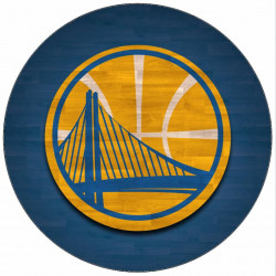 Essbares Papier Golden State Warriors Logo 19,5 cm