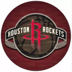 Essbares Papier Houston Rockets Logo 19,5 cm