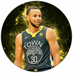 essbares Papier Stephen Curry 19,5 cm