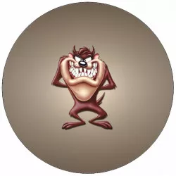 Essbares Papier Looney Tunes Tasmanischer Teufel 19,5 cm