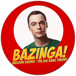 ESSbarer Papier Die Big Bang Theory - Theorien des großen Knalls Sheldon 19,5 cm