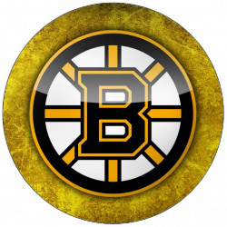 Essbares Papier Boston Bruins Logo 19,5 cm