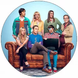 Essbares Papier The Big Bang Theory - The Big Bang Theory Gruppe 19,5 cm