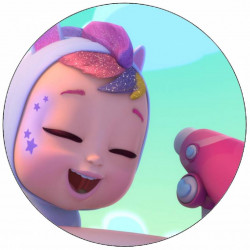 Essbares Papier Cry singendes Baby 19,5 cm