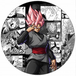 Essbares Dragon Ball Dragon Ball Black Goku 19,5 cm