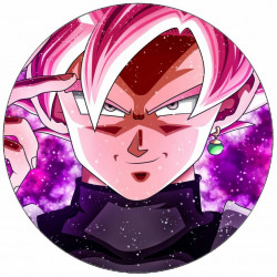 Essbares Papier Dragon Ball Goku Black 19,5 cm
