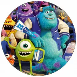 Essbares Papier Universität für Monstermädels Klassenkameraden 19,5 cm