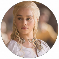 Essbares Papier Spiel Die Kunst des Thrones Daenerys 19,5 cm