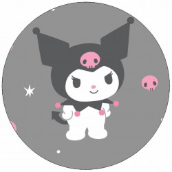 Essbares Papier Kuromi 19,5 cm