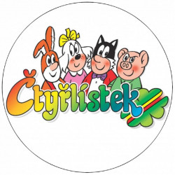 Essbares Papier Vierblättriges Kleeblatt 19,5 cm