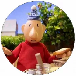 Essbares Papier Pat und Mat Frühstück 19,5 cm