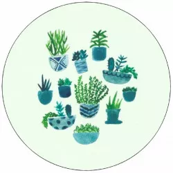 essbare Papier Kaktusse 19,5 cm