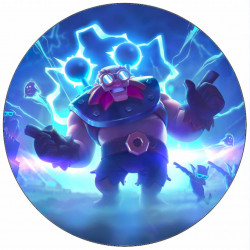 Essbares Papier Clash Royale Golem 19,5 cm