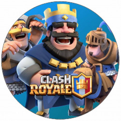 Essbares Papier Clash Royale Figuren 19,5 cm