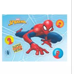 Essbares Tortenpapier Spiderman 21x14,8 cm