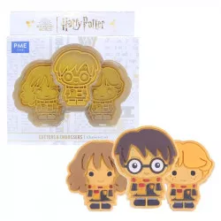 Ausstechformen Harry Potter, Set 3 Stück 10 x 10 cm