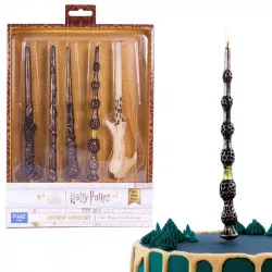 Set Kerzen Harry Potter, Zauberstäbe 22 cm