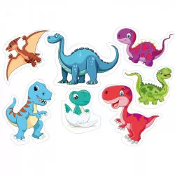 Essbares Papier zum Ausschneiden für Dinosaurier