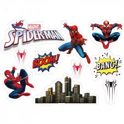 Essbares Papier zum Ausstanzen Spiderman