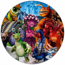 Essbares Papier-Aktionsfiguren 19,5 cm