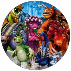 Essbares Papier-Aktionsfiguren 19,5 cm