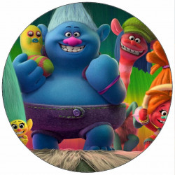 essbares Papier Trolls 19,5 cm