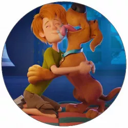 Essbares Papier Scooby und Roger 19,5 cm