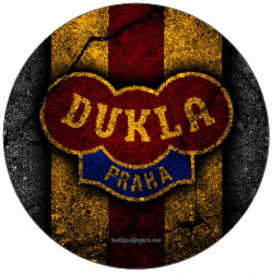 Essbares Papier Logo Dukla Praha 19,5 cm