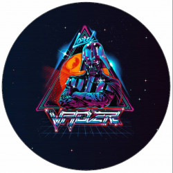 Essbares Papier Star Wars Darth Vader Neon 19,5 cm