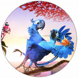 Essbares Papier Rio 2 Papagei Rio 19,5 cm