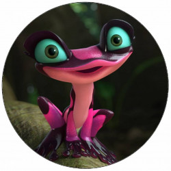 Essbares Papier Rio 2 Frosch 19,5 cm