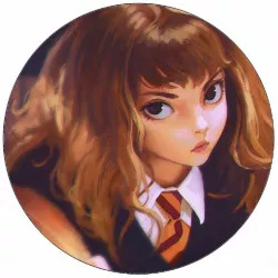 Essbares Papier Harry Potter Hermine 19,5 cm