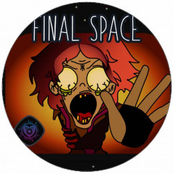 essbares Papier Final Space 19,5 cm