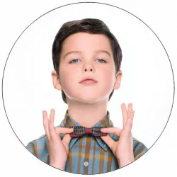 Essbares Papier Kleiner Sheldon 19,5 cm