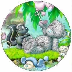 Essbares Papier Bärchen und Freunde 19,5 cm