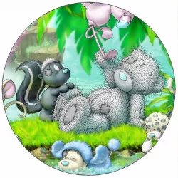 Essbares Papier Bärchen und Freunde 19,5 cm