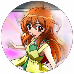 Essbares Papier Bakugan Alice 19,5 cm