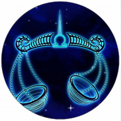 Essbares Papier Sign der Waage 19,5 cm