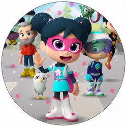 Essbares Papier StarBeam Zoe mit Freunden 19,5 cm