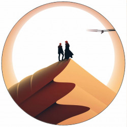 essbares Papier Duna-Figur in Sonnenlicht 19,5 cm