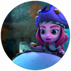 Essbares Papier-Santiago durchquert das Meer Lorelai 19,5 cm