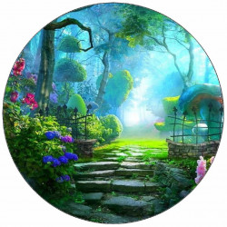 Essbares Papier Zaubergarten 19,5 cm