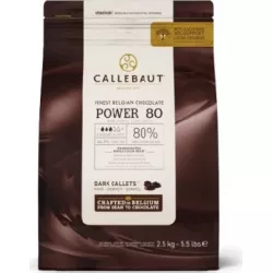 Barry Callebaut Schokolade 80 Power Bittersüß 2,5 kg