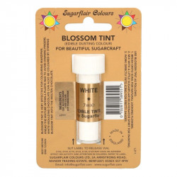 Lebensmittelfarbpulver weiß 7 ml